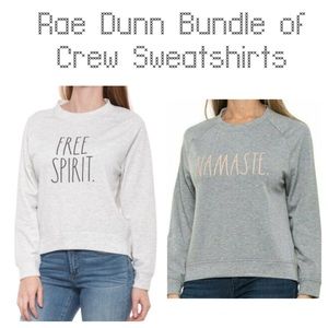 LIKE NEW Rae Dunn Crews: Bundle of 2